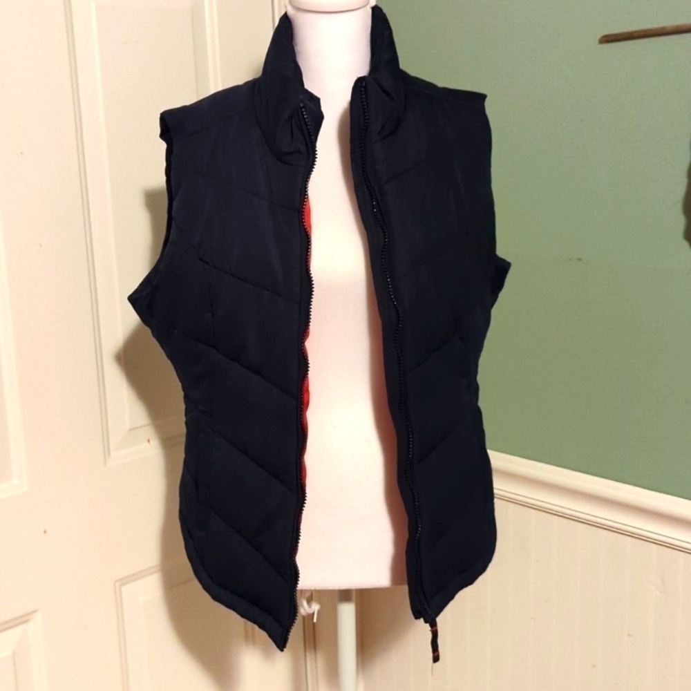Aeropostale Navy Puffer Vest